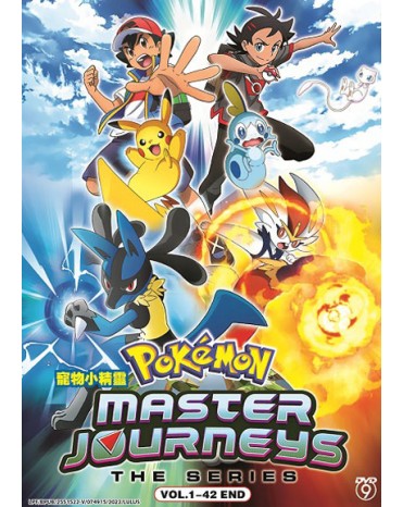 POKEMON MASTER JOURNEYS: THE SERIES VOL.1-42 END